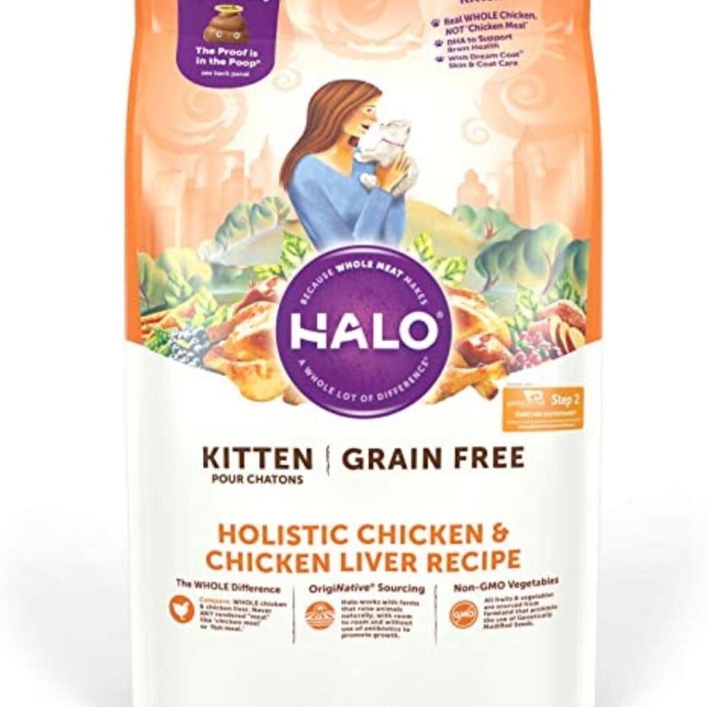 Halo kitten food - natural, grain-free, holistic chicken recipe pate Review