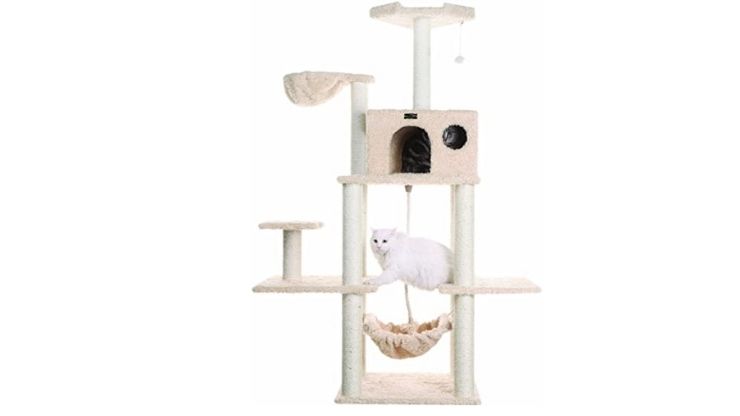 Aeromark International Armarkat Cat Tree Furniture Condo, Height -70-Inch to 75-Inch Review
