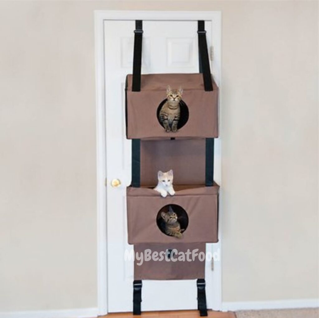 cat tree with litter box 
