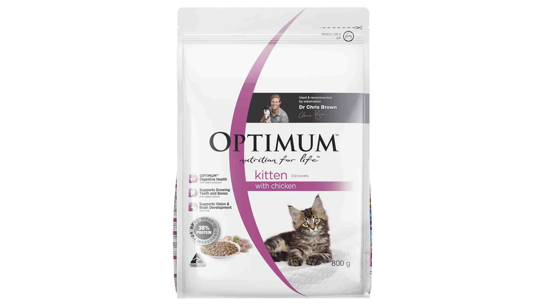 Optimum cat food review